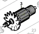 Rotor BOSCH réf. 1 619 P03 776